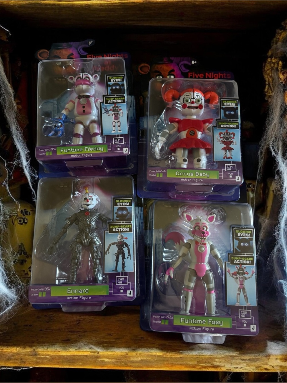 Five Nights Funtime Foxy Pink Poseable Action Figure - Funtime Series